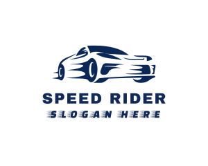 Sports Car Speed Racing logo design