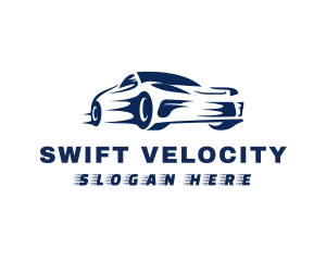 Speed - Sports Car Speed Racing logo design