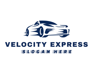 Speed - Sports Car Speed Racing logo design