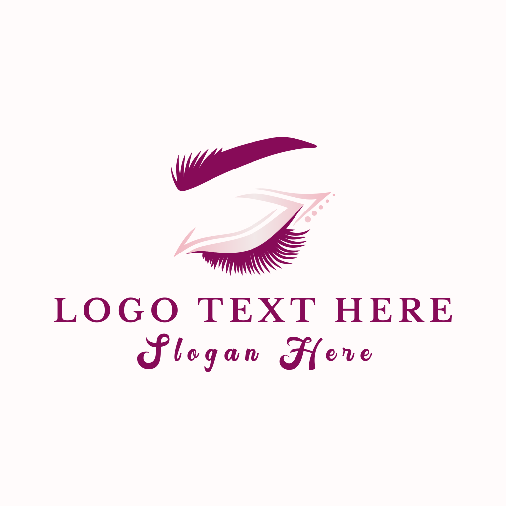 Aesthetic Eyelash Beauty Logo | BrandCrowd Logo Maker