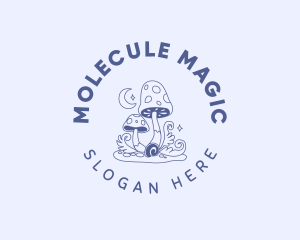 Magical Mushroom Fungus logo design