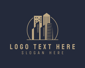 Condo - Urban City Building logo design