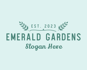 Gardening Plant Business logo design