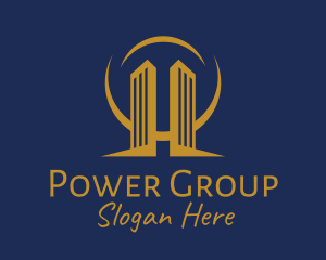 Gold Condominium Tower  Logo