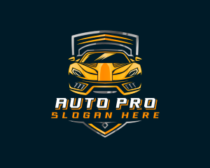 Sports Car Automotive logo design