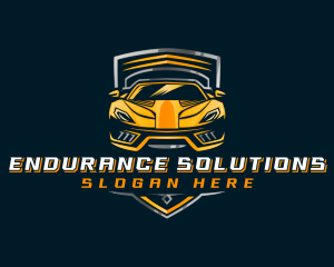 Sports Car Automotive logo design