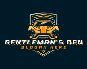 Sports Car Automotive logo design