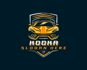 Sports Car Automotive logo design