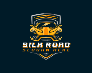 Sports Car Automotive logo design