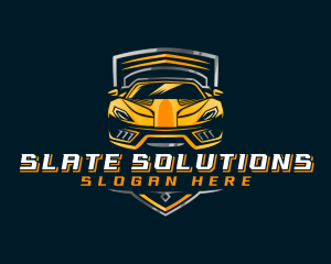 Sports Car Automotive logo design