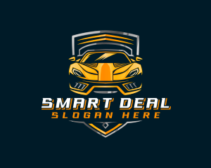 Sports Car Automotive logo design