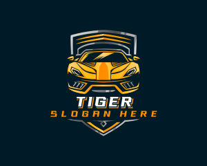 Sports Car Automotive logo design