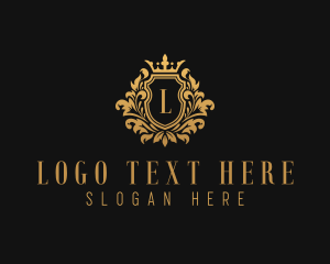 University - Royal Fashion Boutique logo design