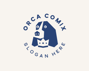 Veterinarian - Crown Pet Dog logo design
