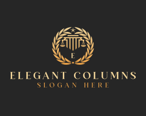 Law Attorney Paralegal logo design