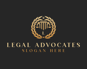 Law Attorney Paralegal logo design