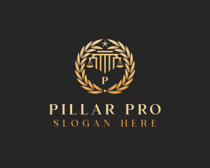 Law Attorney Paralegal logo design