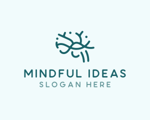 Brain Therapy Science logo design