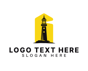 Beacon - Lighthouse Tower Port logo design