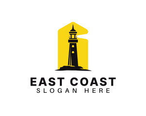 Lighthouse Tower Port logo design