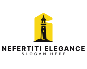 Lighthouse Tower Port logo design