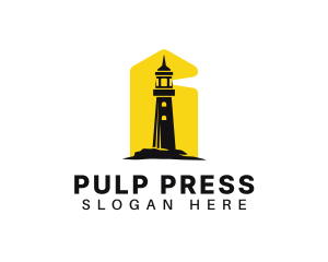 Lighthouse Tower Port logo design