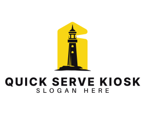 Lighthouse Tower Port logo design