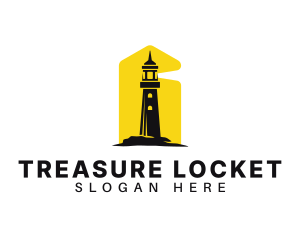 Lighthouse Tower Port logo design