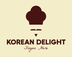 Korean - Oriental Emperor Chef Hat logo design