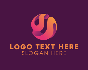 Ecommerce - Modern Marketing Globe logo design