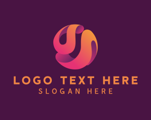 Logistics - Modern Marketing Globe logo design