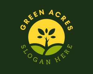 Agriculturist - Agriculture Plant Farming logo design