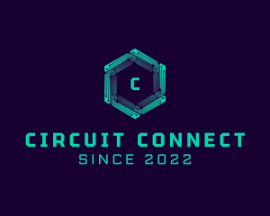 Circuit - Circuit Programmer Technology logo design