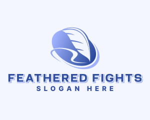 Writing Feather Pen logo design