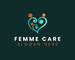 Family Heart Care logo design