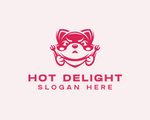 Hungry Pet Dog logo design