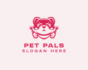 Hungry Pet Dog logo design