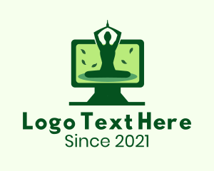 Fitness - Online Yoga Fitness Class logo design