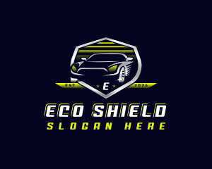 Car Shield Garage logo design