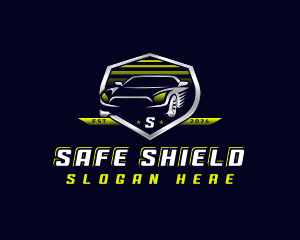 Car Shield Garage logo design