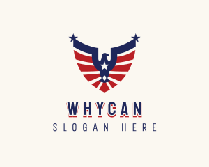 Political Eagle Symbol Logo