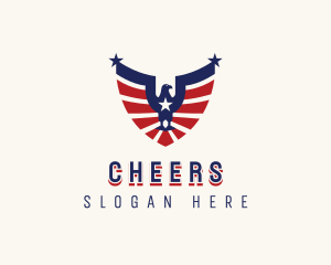 United States - Political Eagle Symbol logo design