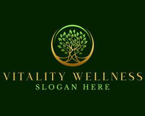 Tree Wellness Spa logo design