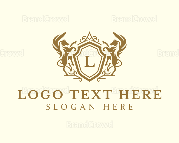 Boutique Pegasus Shield Logo