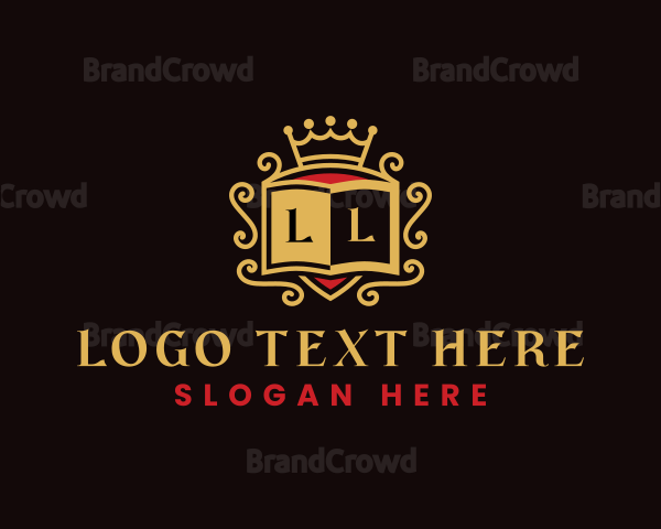 Luxury Crown Crest Logo