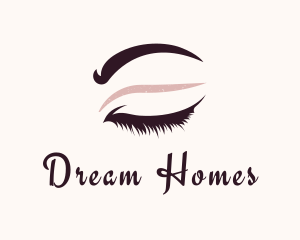 Waxing - Brown Eyebrow Grooming logo design