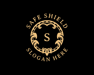 Luxury Shield Hotel logo design