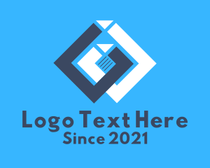 Internet - Document Ledger App logo design