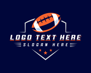 League - Football Sports League logo design