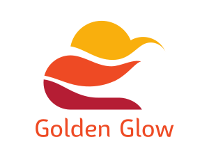 Tan - Orange  Sky logo design